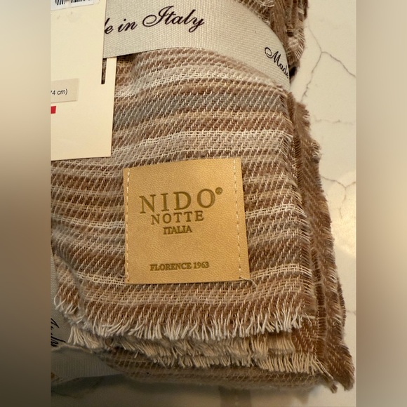 Brown Striped Blanket - Picture 2 of 4